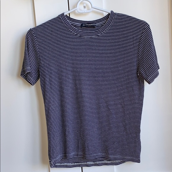 Brandy Melville Tops - BRANDY MELVILLE STRIPED TEE